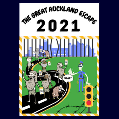 The Great Auckland Escape 2021 - Womens Tee Design