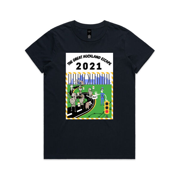 The Great Auckland Escape 2021 - Womens Tee Thumbnail